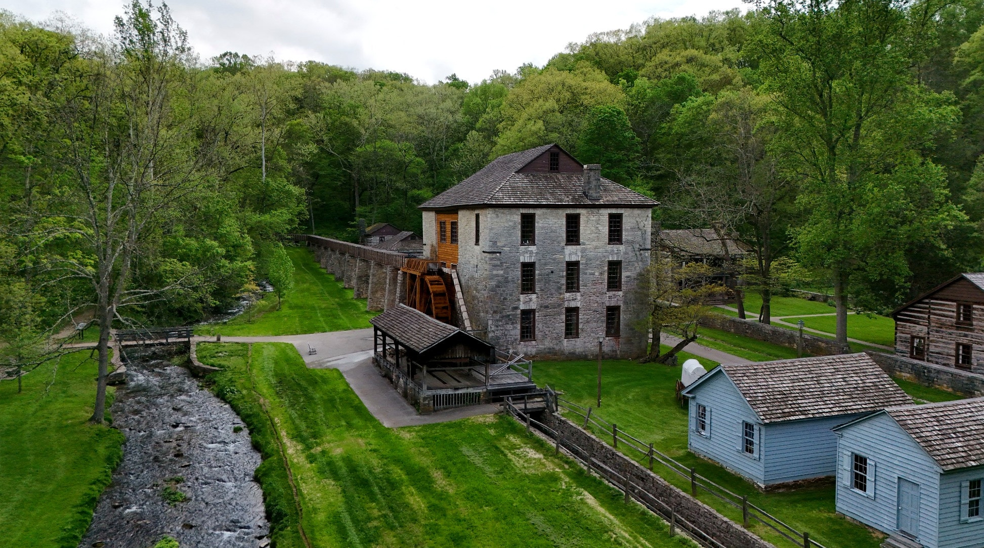 Spring Mill State Park Grist Mill Restoration